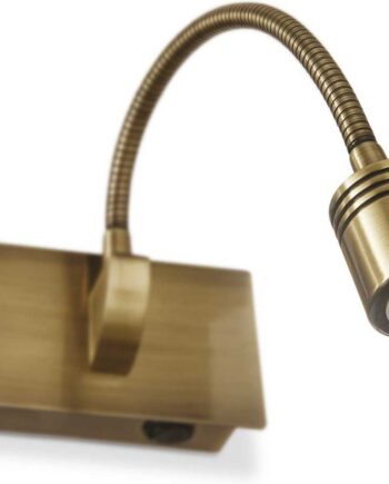 Ideal Lux Dynamo Væglampe Led   Metal Brændt H6 5xb11 5xl32   Cm 200 Lm 4000