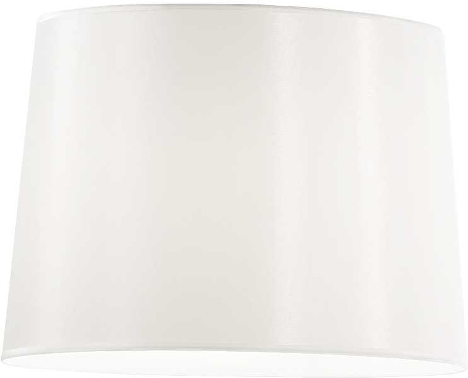 Ideal Lux Lampeskærm Dorsale   Hvidt Stof ø40 Cm