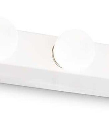 Ideal Lux Prive Væglampe   Hvid Metal Med     E14 Fatninger L60   Cm