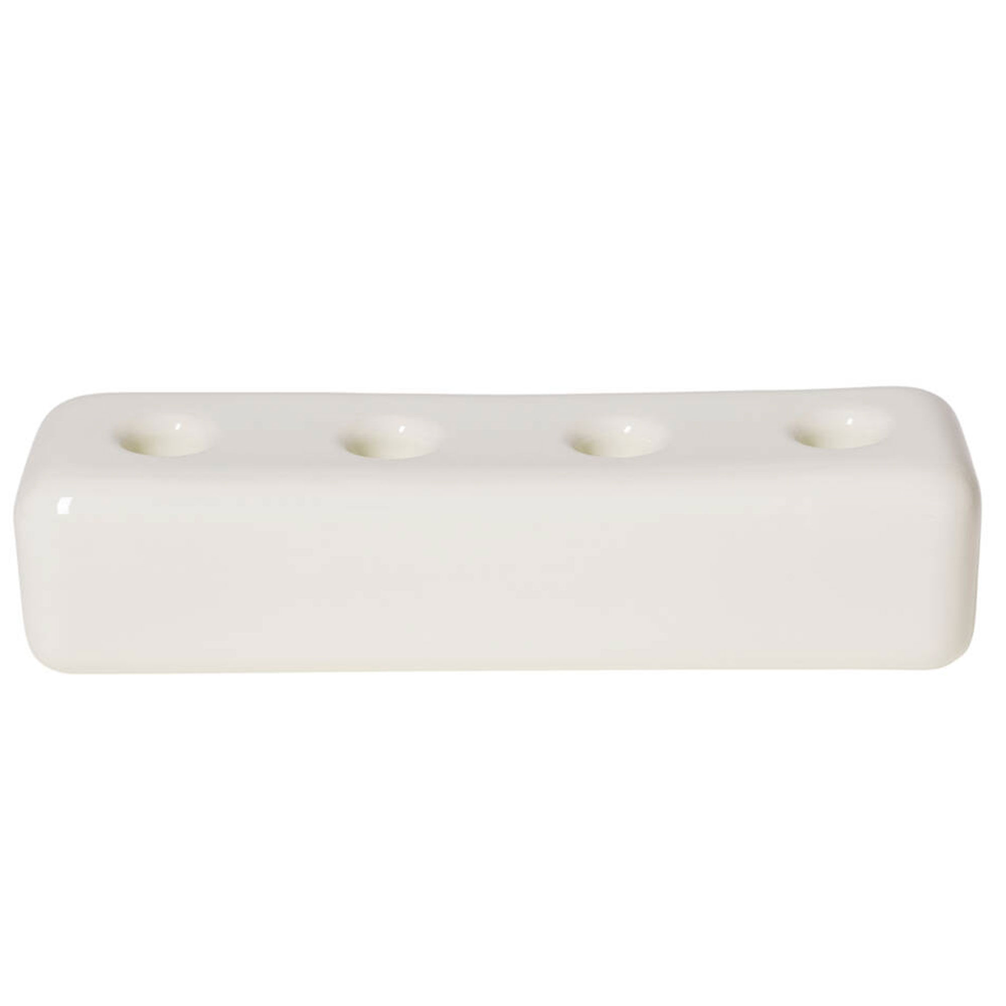 Iittala Element Lysestage Til   Lys  Hvid