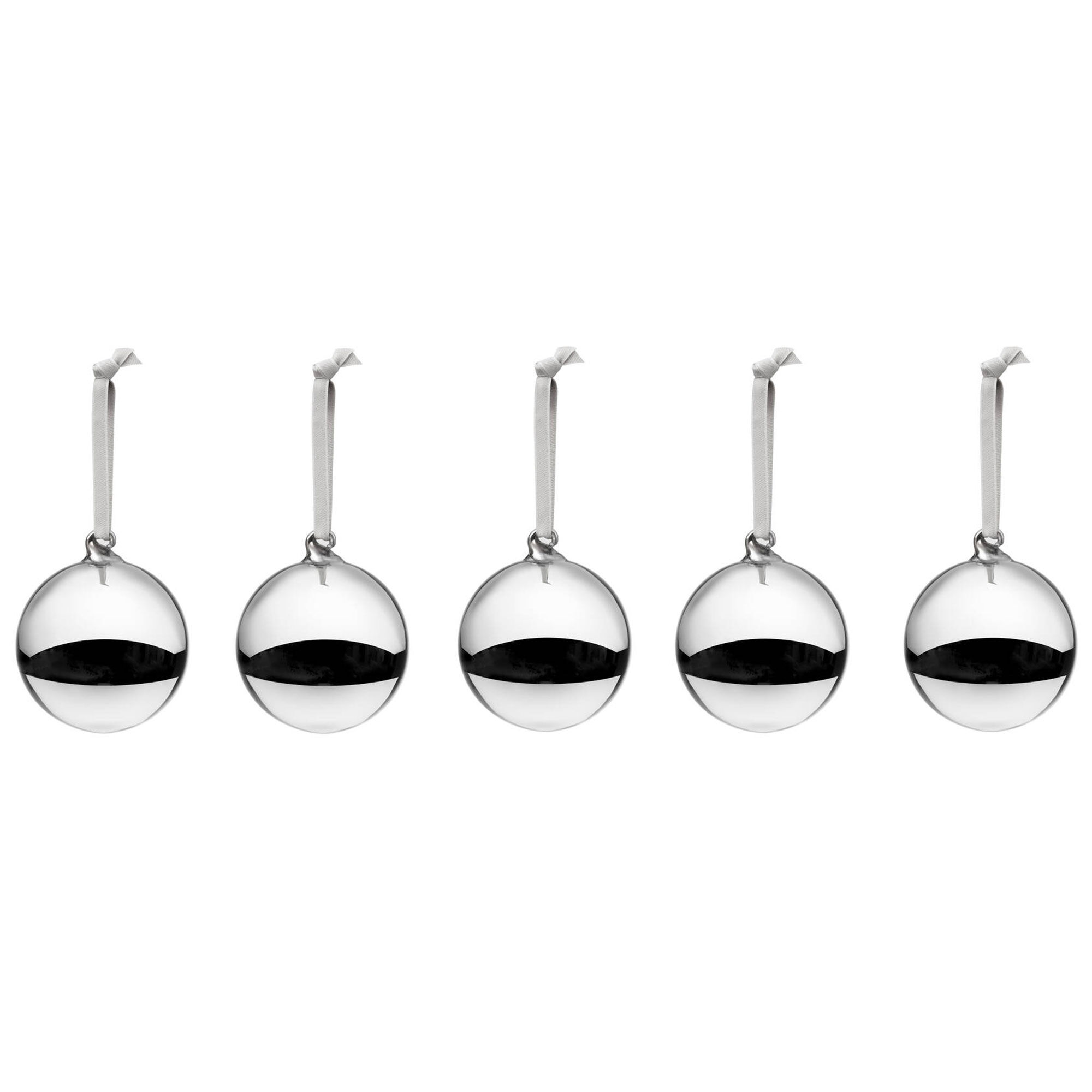 Iittala Glaskugle 80 Mm  -pak  Spejlblank Finish