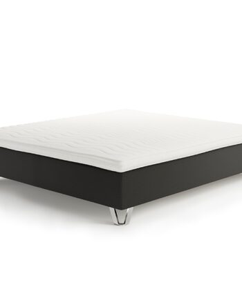 Jensen Diplomat Nordic Seamless Boksmadras 160x200 Cm Anthracit  : Erling Christensen Møbler