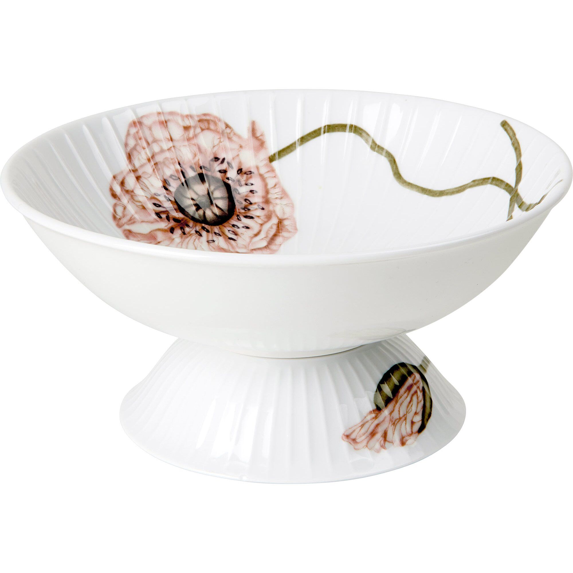 Kähler Hammershøi Poppy Kageopsats Hvid 16 Cm