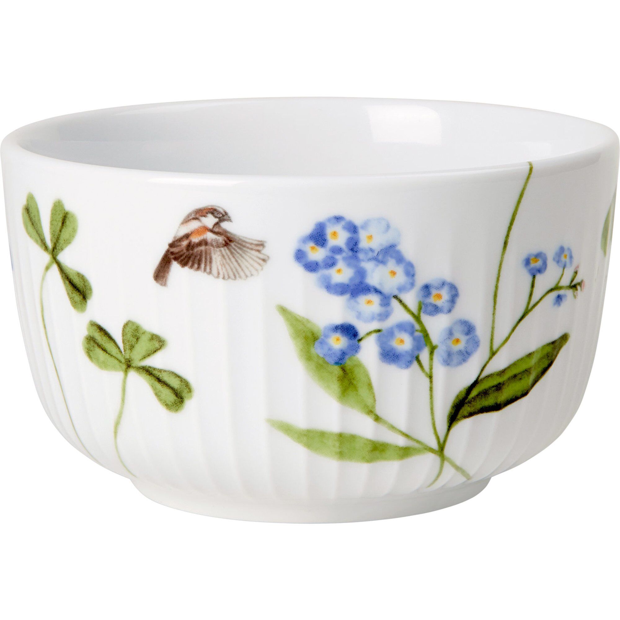Kähler Hammershøi Summer Skål 12 Cm Forget Me Not