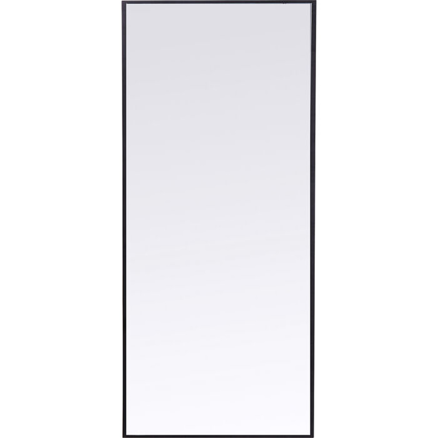 Kare Design Bella Mo Vægspejl  Rektangulær Spejlglas Og Sort Aluminium  60x180