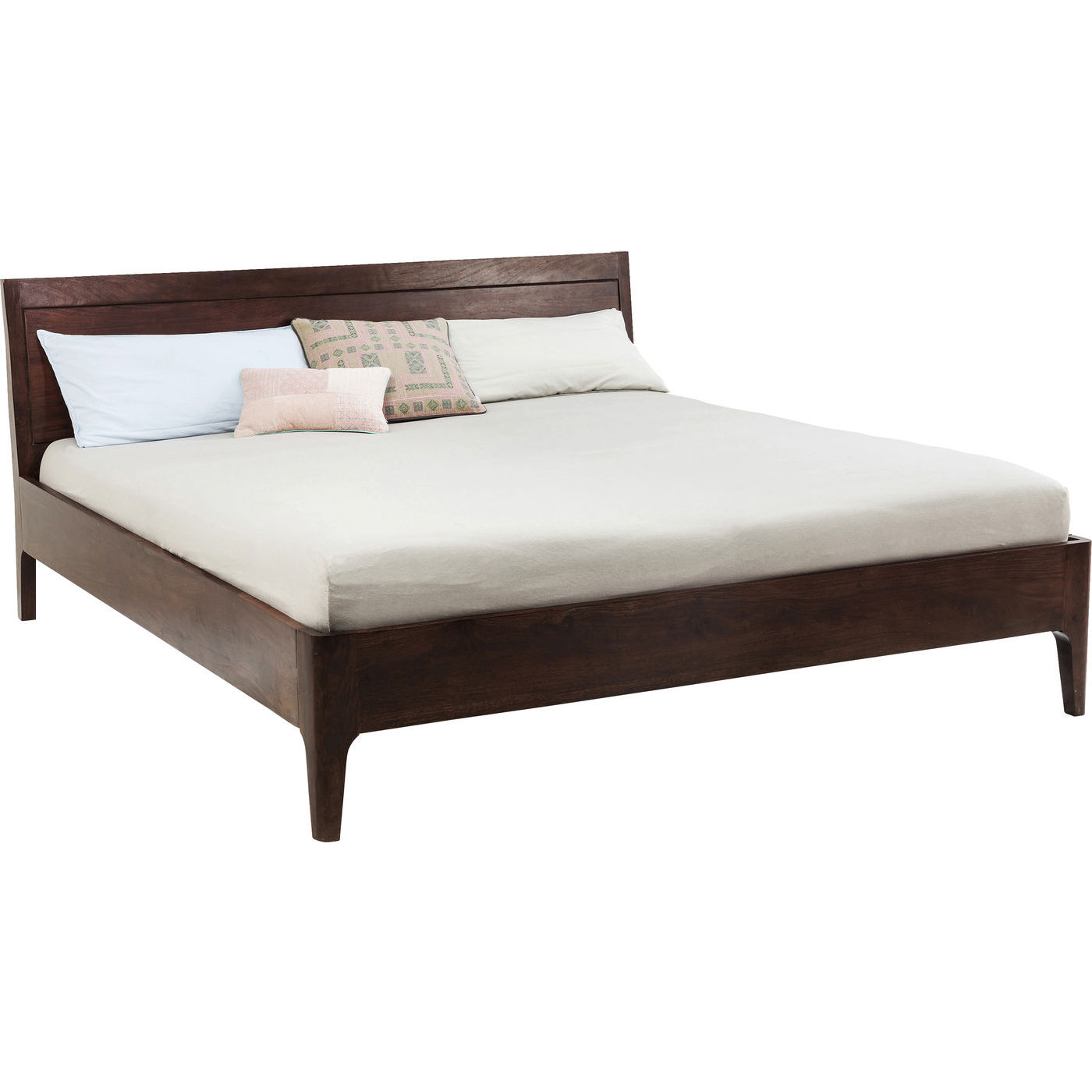 Kare Design Brooklyn Walnut Sengeramme Valnøddebrunt Sheeshamtræ  180x200