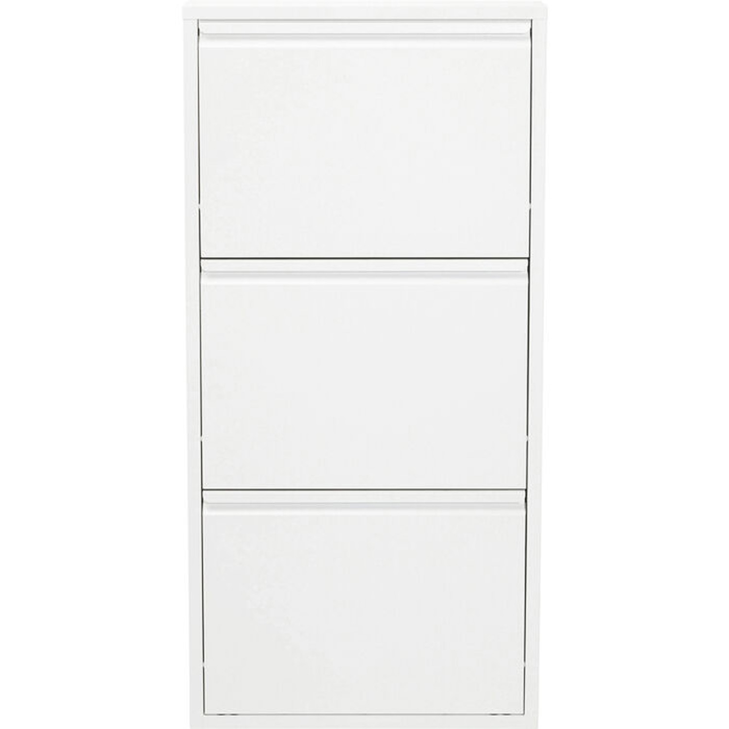 Kare Design Caruso   White Skoskab       Rum Hvid Stål
