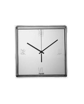 Kartell Tic Tac Vægur Chrome  : Erling Christensen Møbler