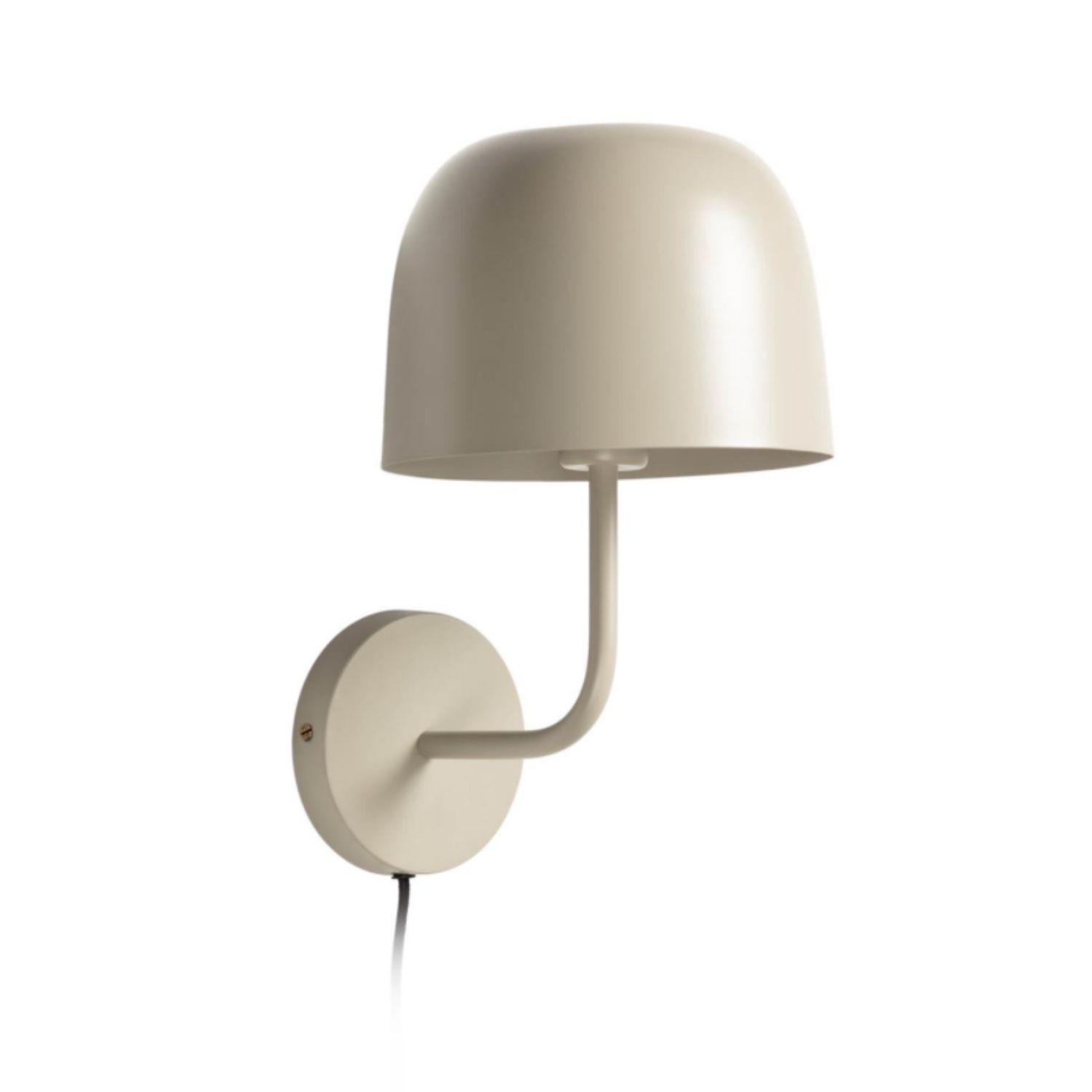 Kave Home Alish Væglampe Beige Metal