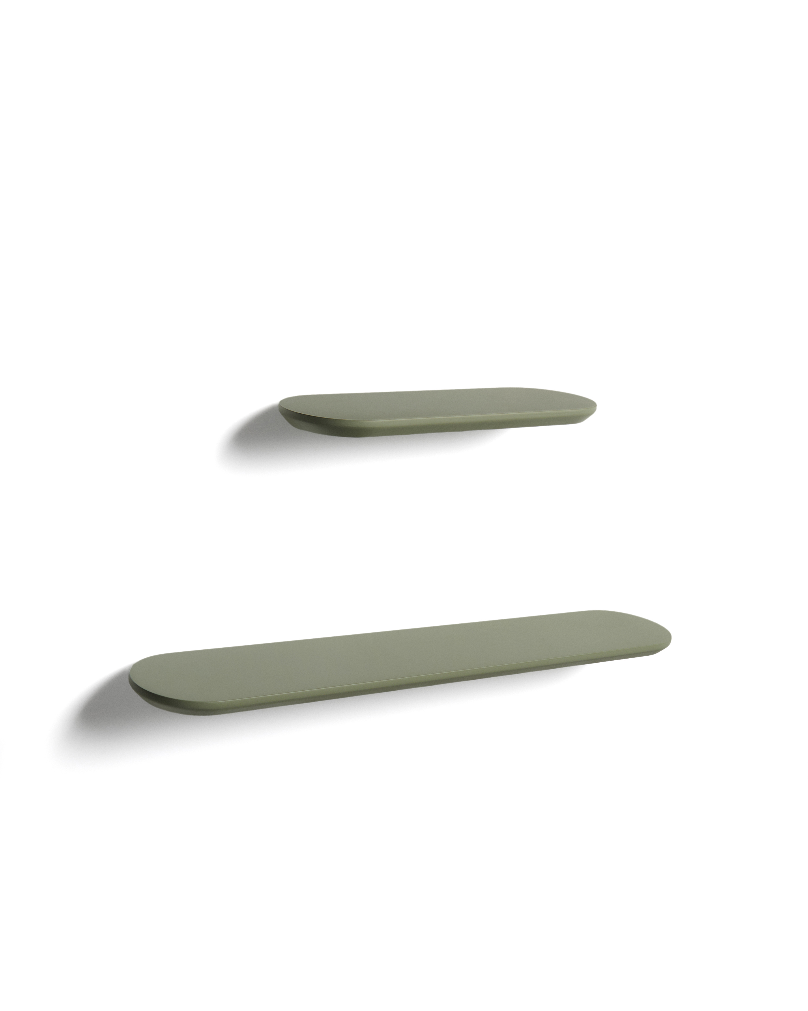Kave Home Arely Hylder Grøn Mdf  35cm 55cm   Sæt Med