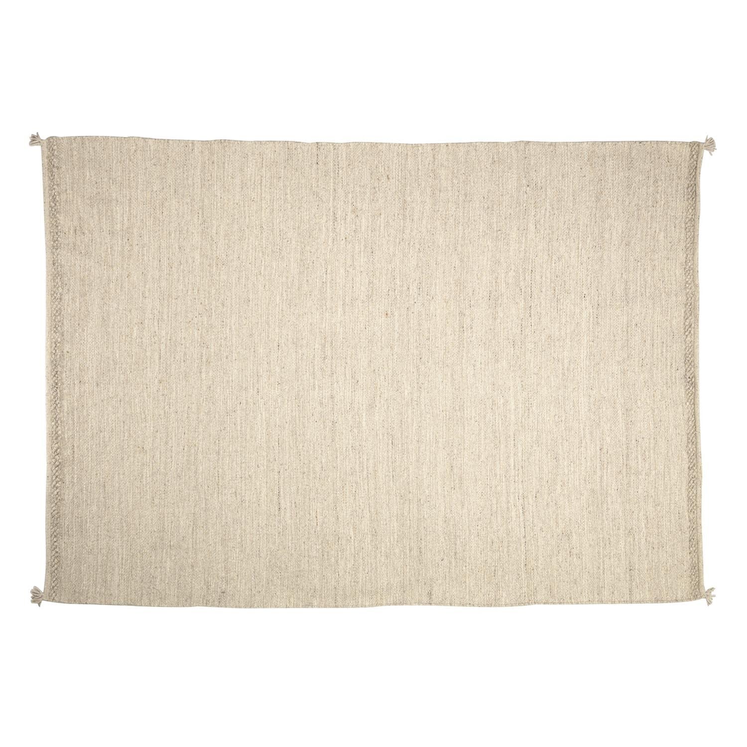 Kave Home Carime Gulvtæppe Beige Uld Bomuld Polyester 200x300
