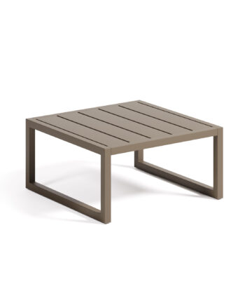 Kave Home Comova Havebord  Kvadratisk Grøn Aluminium  60x60