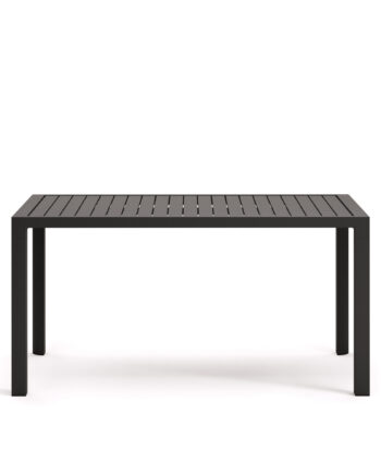 Kave Home Culip Havebord  Rektangulær Grå Aluminium  150x77