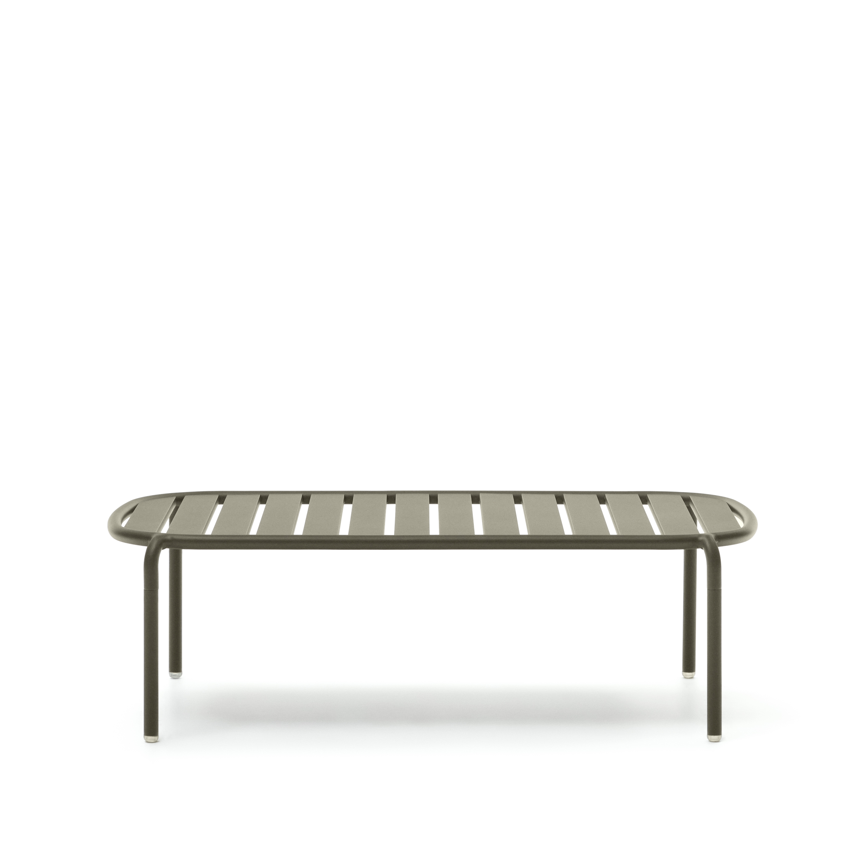 Kave Home Joncols Havebord  Rektangulær Grøn Aluminium  113x65