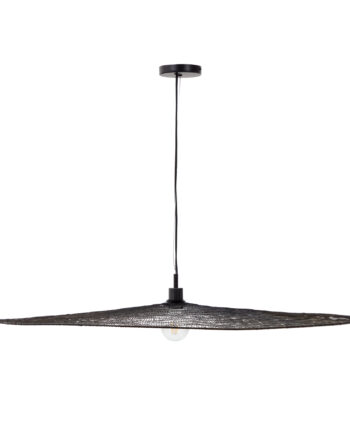 Kave Home Makai Loftlampe  Rund Sort Metal  ø100
