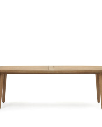 Kave Home Maset Havebord  Rektangulær Natur Eukalyptustræ  220x100