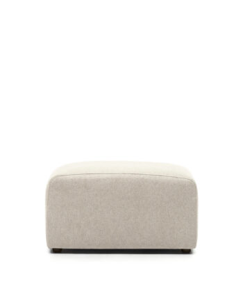 Kave Home Neom Fodstøtte Modul Beige Stof  75x64