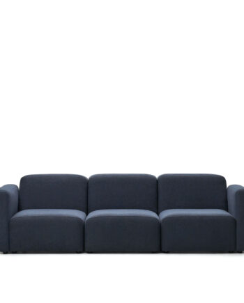 Kave Home Neom   Pers  Modulsofa Blå Stof  263cm
