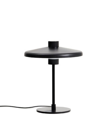 Kave Home Nuvira Bordlampe Sort Satin Metal