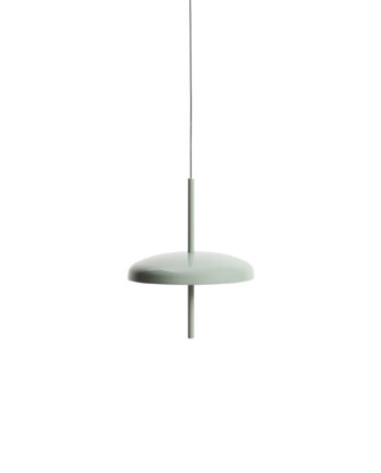 Kave Home Porte Bærbar Loftlampe  Genopladelig Lysegrøn Aluminium  ø16