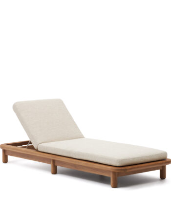Kave Home Turqueta Solseng Natur Teaktræ