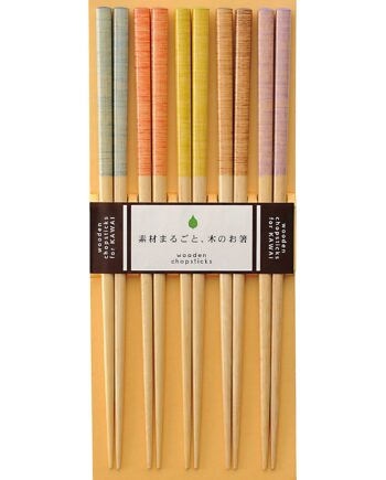 Kawai Spisepande Brush Wood   Sæt