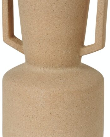 Keramisk Vase Broste Copenhagen Simi Orange H43   B22     L25   Cm