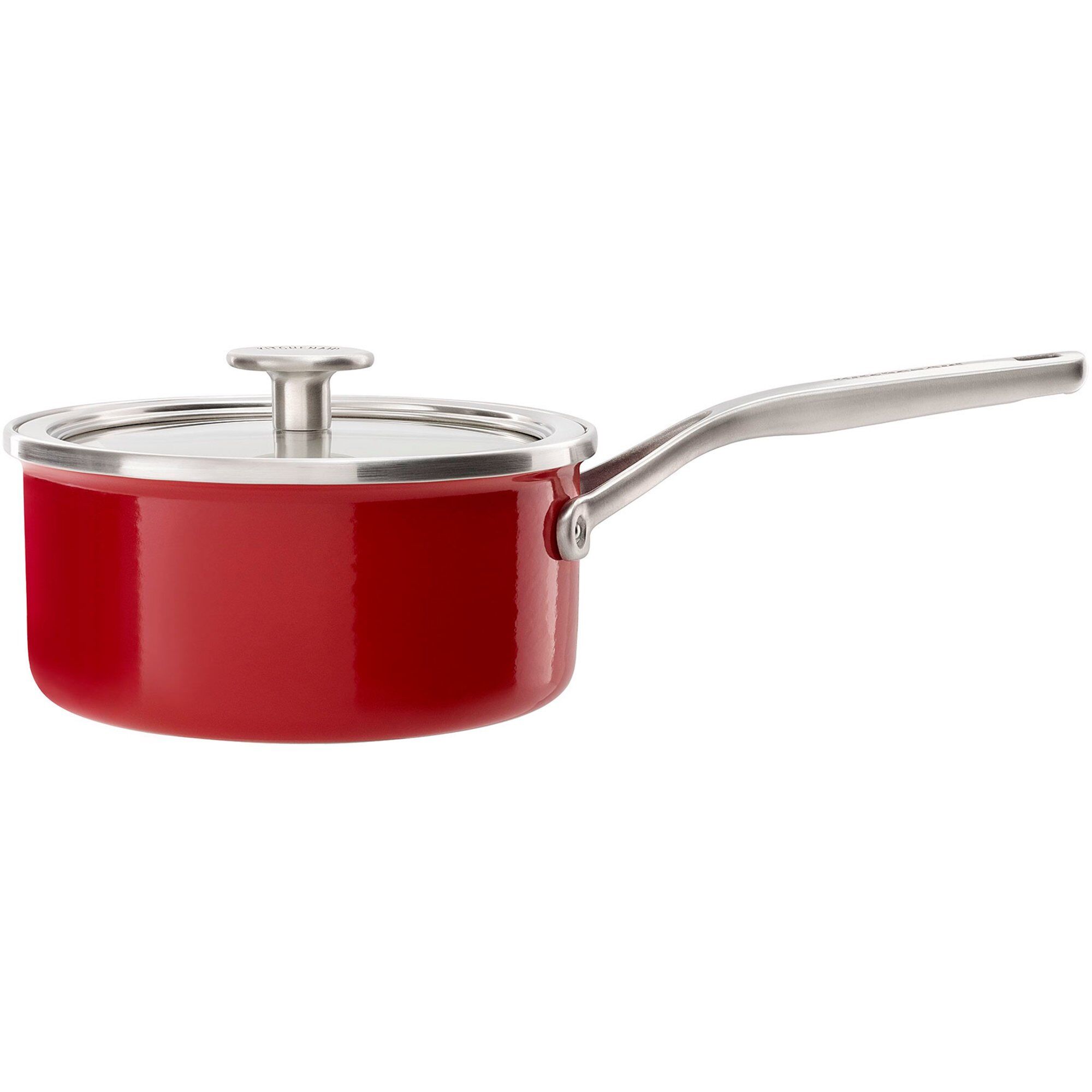 Kitchenaid Cookware Collection Kasserolle   Låg Rød 16 Cm