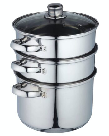 Kitchencraft Three Tier Dampkoger 22 Cm    Lag