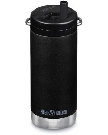 Klean Kanteen Isoleret Termoflaske Tkwide 355 Ml Med Twist Cap  Sort