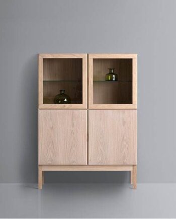 Klim Møbelfabrik Klim Furniture Højskabsmodul 2071 Eg Hvidolie : Erling Christensen Møbler  : Erling Christensen Møbler
