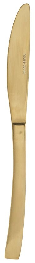 Kniv House Doctor Golden Guldbelagt Rustfrit Stål 22 Cm
