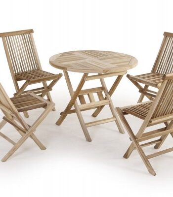 Køln Teak Havemøbelsæt 90 Cm
