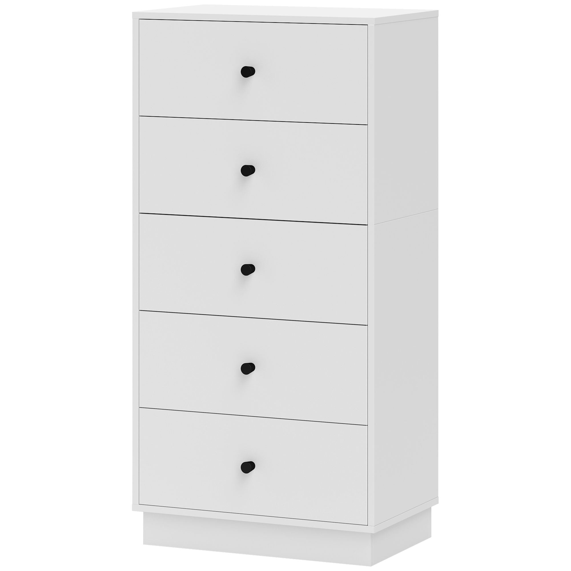 Kommode Med   Skuffer   Træ   Moderne Stil 47   29   95 Cm Hvid