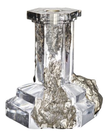 Kosta Boda Rocky Baroque Lysestage 175 Mm  Glozzy Glaze