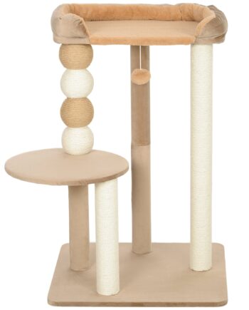 Kradsetræ Til Katte Med   Niveauer   56x54x86 Cm Brun   Max   Kg