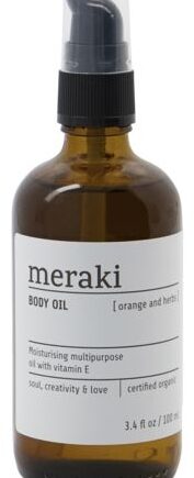 Kropsolie   Massageolie Meraki Olie-serie økologisk 100 Ml
