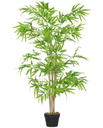 Kunstig Bambus  Kunstig Plante  Dekorativ Plante Med Potte  Kunstigt Træ  Trædekoration  150 Cm