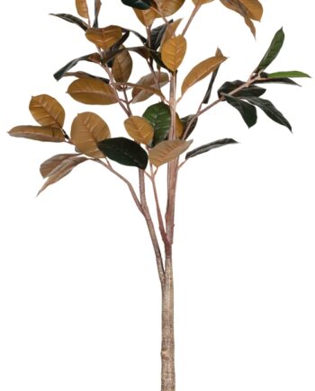 Kunstig Grøn Plante Woood Rubber   Naturtro Dekorationsplante H170xb63xl106 Cm  Vedligeholdelsesfri