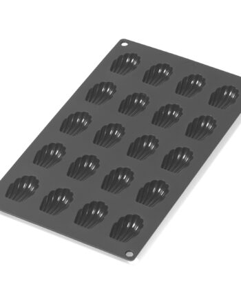 Lékué Mini-madeleines Silikoneform 20 Huller  Sort