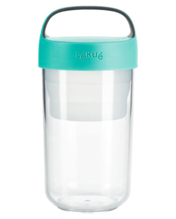 Lékué To Go-beholder 600 Ml  Turkis