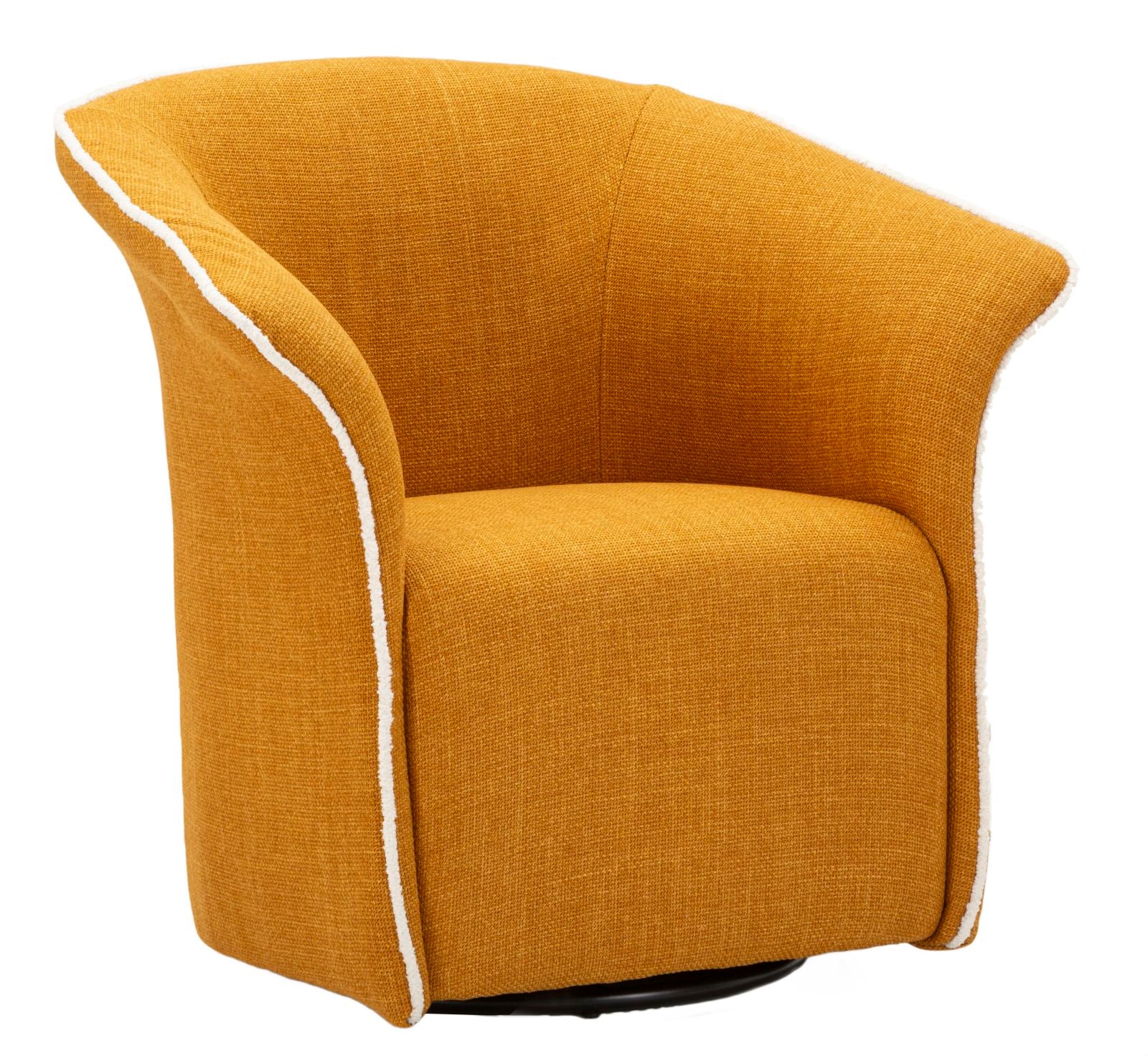 Lænetol   Gul  Polyester   70x72x75  44x5 Cm