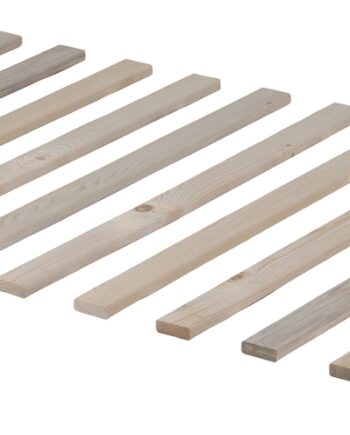 Lamelbund Woood Slatted Premium Nåletræ Lamelriste Multifarvet 120x200 Cm