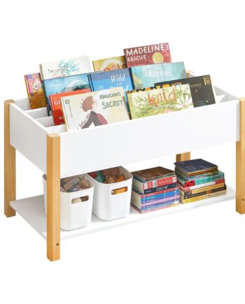 Lav Opbevaringsreol Til Børneværelset  85x42x45 Cm  Hvid