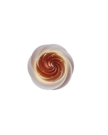 Le Klint Swirl Loft Væglampe Kobber Small  : Erling Christensen Møbler