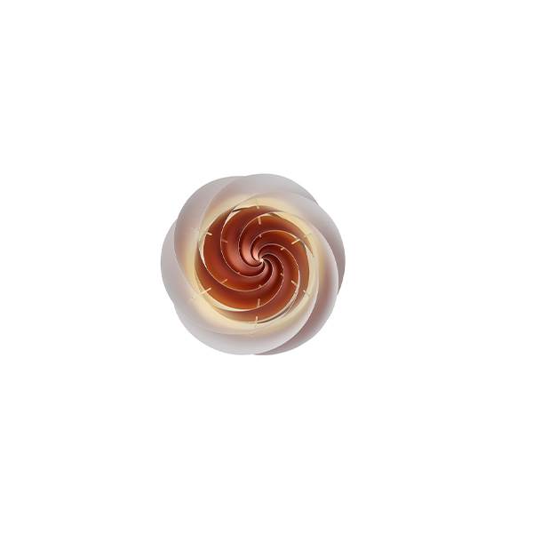 Le Klint Swirl Loft Væglampe Kobber Small  : Erling Christensen Møbler