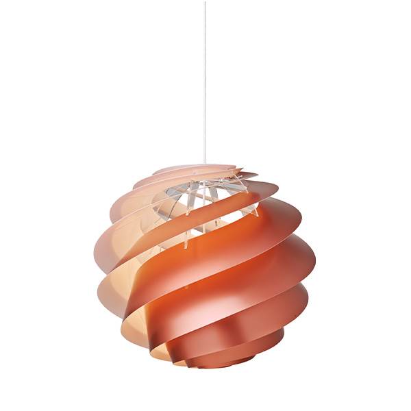 Le Klint Swirl   Pendel Kobber  : Erling Christensen Møbler