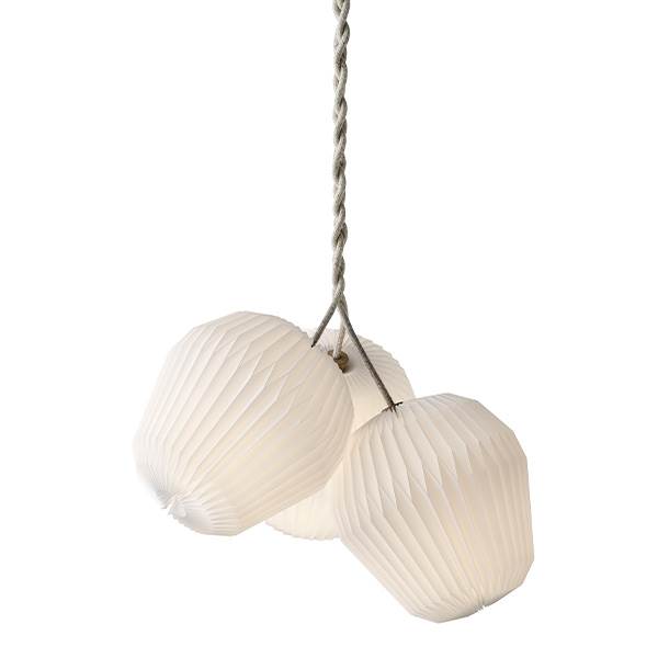 Le Klint The Bouquet   Chandelier Med   Standardskærme  : Erling Christensen Møbler