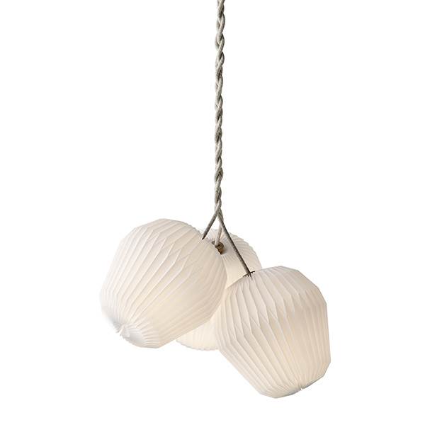 Le Klint The Bouquet Large Chandelier Med   Standardskærme  : Erling Christensen Møbler