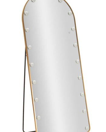 Led Gulvspejl Hollywood Arc Cm 70x6-45x170    Lysfarver